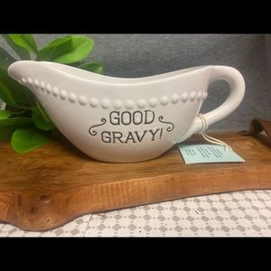GRAVY BOAT WITH PRINT